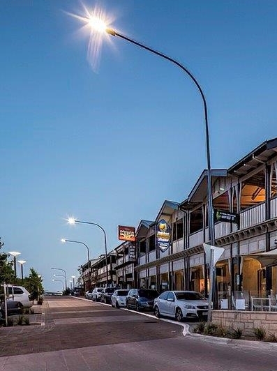 Sixth Street, Murray Bridge SA - Louis Poulsen Nest & LRL NXT Black